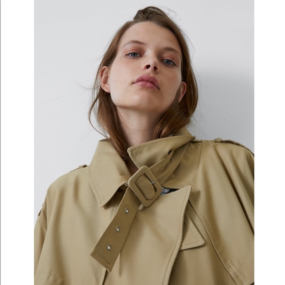 Nwt Zara trench coat. Bloggers pick - Picture 3 of 6